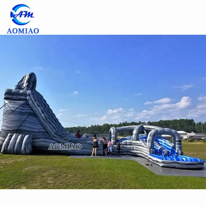 High quality commercial lake inflatable water slides china giant inflatable pool slide for adult