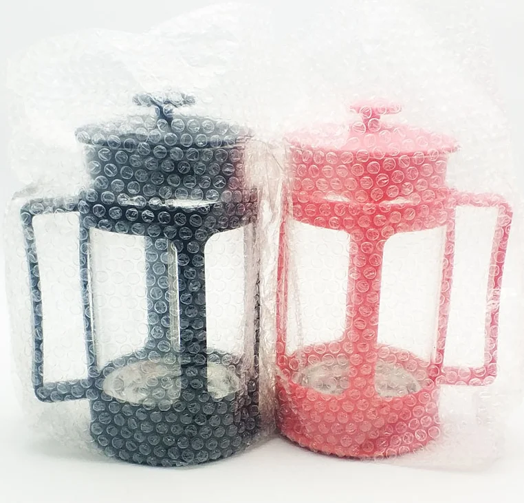 Wholesale Stainless Steel Plunger Glass Tea Pot Espresso Coffee Plunger Plastic French Press