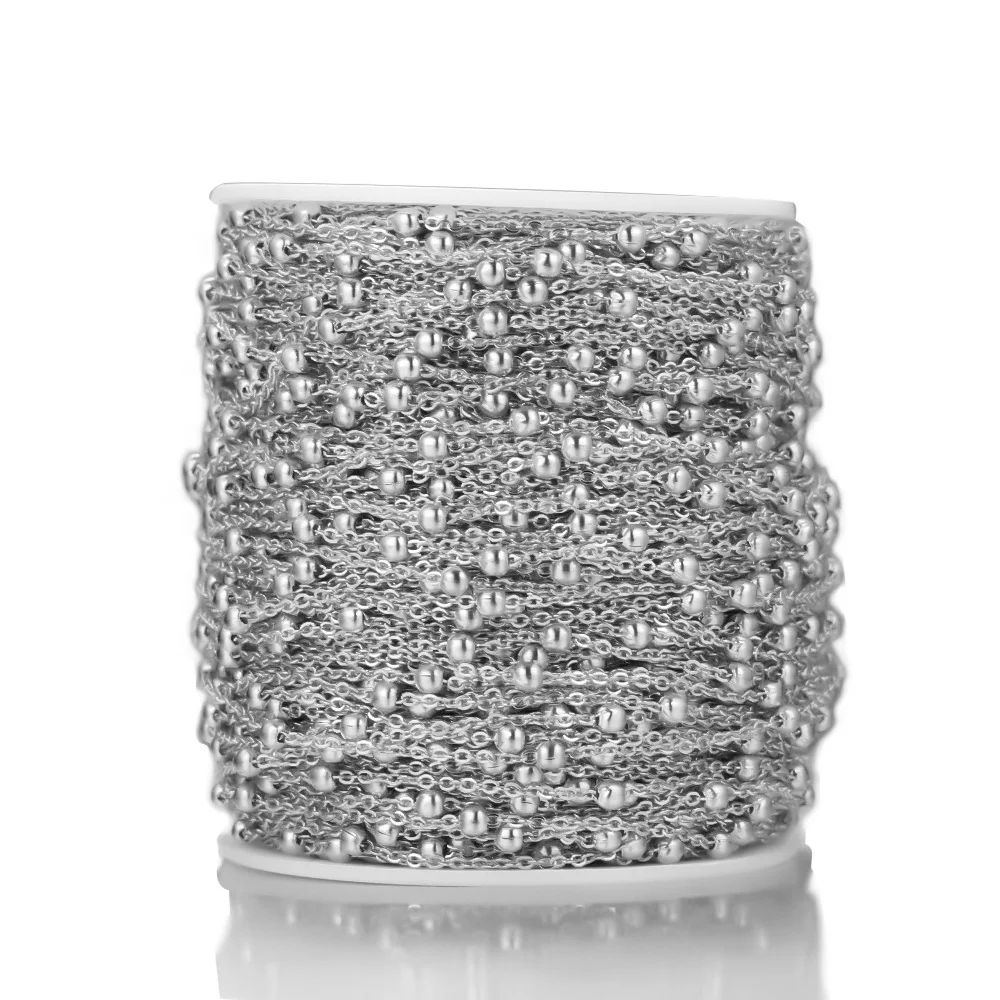 2 Meters Satellite Cable Link Beads Chains DIY Bracelet Jewelry Making Necklace Handicraft Anklets Accessories