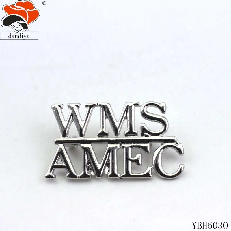 WMS Brooch Greek Sorority &Fraternity products Jewelry custom metal logo pins DELTA SIGMA ZETA BETA NCNW PSI CHI PHI TAU SIGMA