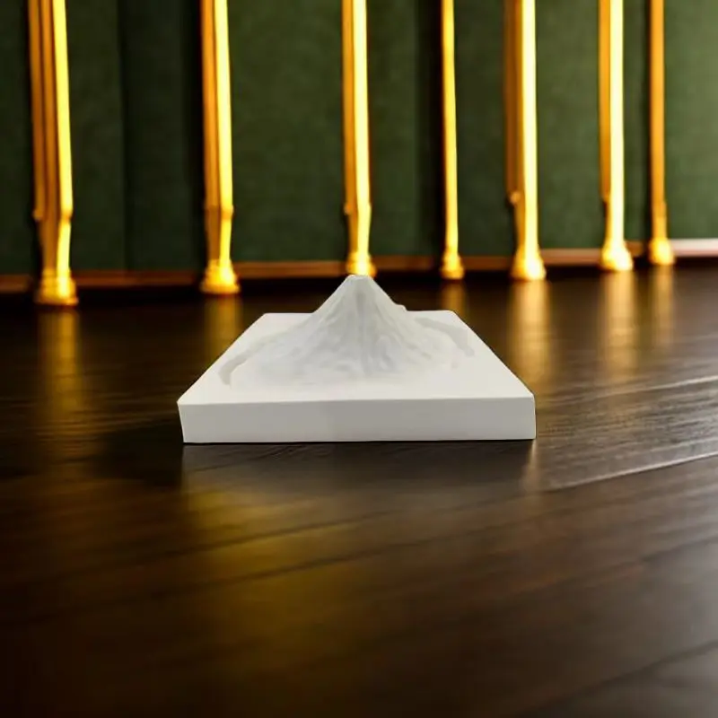 Mount Fuji Decoration Aromatic automotive ceramic diffuser Stone white Purple suspension Oval Reserve aromatic ceramic