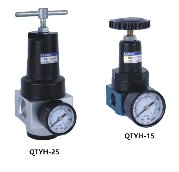 QTYH series high pressure air  regulator air filter regulator accessories air compressor filter regulator