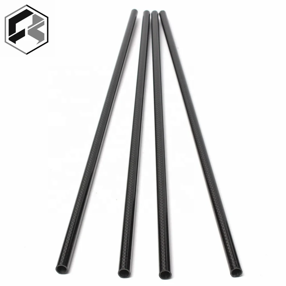 Труба из углеродного волокна 3k 10 мм 12 мм 15 мм 18 мм 22 мм 30 мм 40 мм 50 мм, труба из углеродного волокна