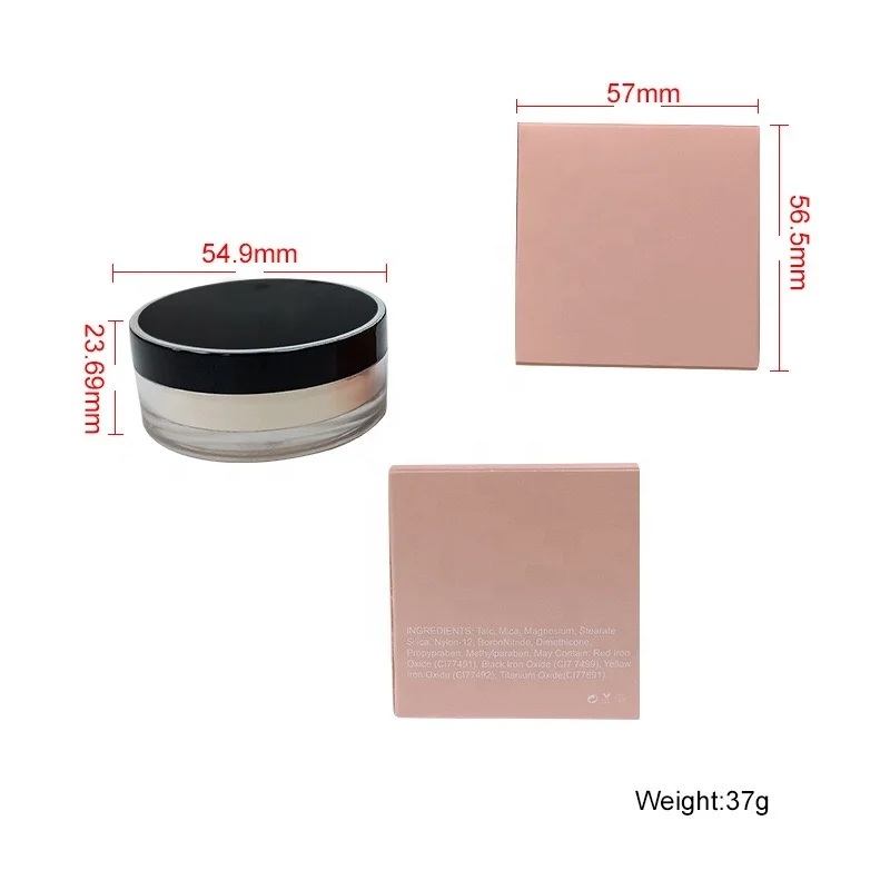 
Oil Control Loose Setting Powder Matte Finishing Powder Foundation Transparent Powder For Face 