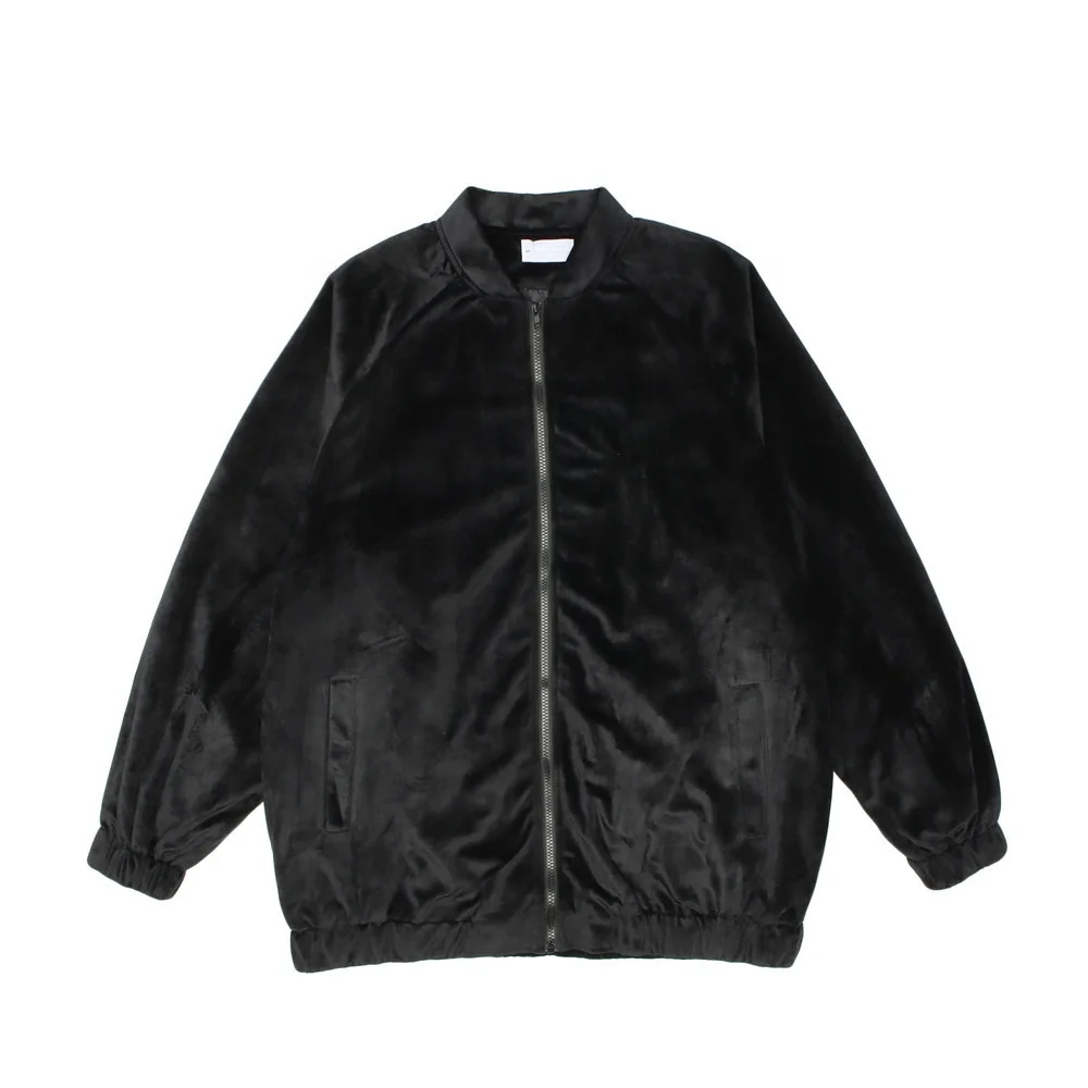 custom velvet velour tracksuit Baseball jacket and jogger set sweatsuit velvet tracksuit for men sport velvet tracksuit