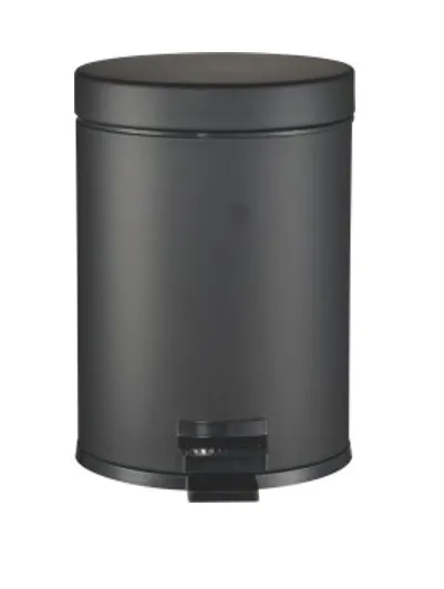 304 stainless steel standing waste bin with pedal