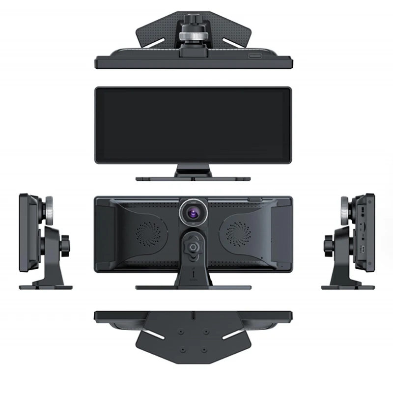 10.26 Inch IPS Portable Monitor Wireless Carplay Android Auto Mirror Link HD Display Audi Nissan Universal Multimedia Car