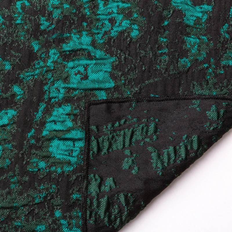 Оптовая продажа производство KEER TDJG354NA наиболее рекомендуемый продукт оригинальный узор металлический полиэстер тканая жаккардовая ткань для