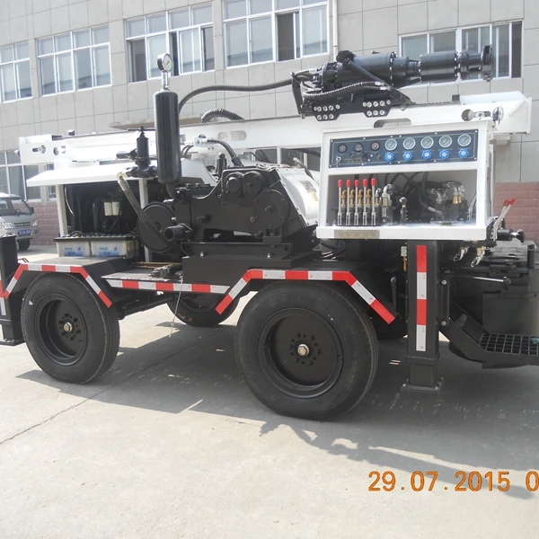 Economical Hot Exported 260m SLY510 portable water well drilling rig for sale