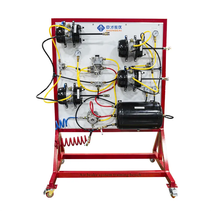 Vocational Pneumatic Brake System Teaching Board Educational Training Equipment