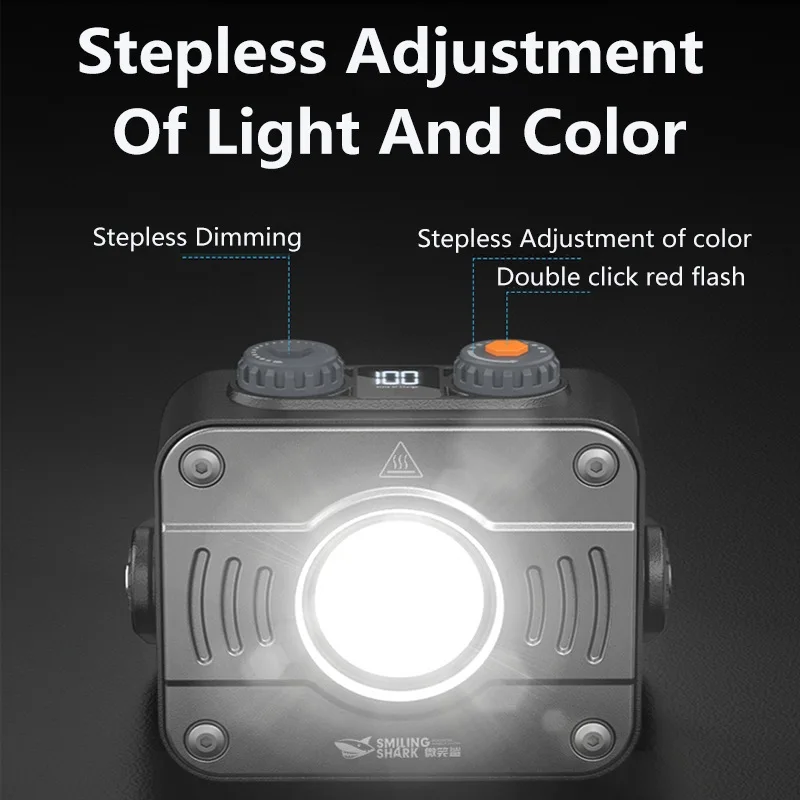 Outdoor Mini power bank working light led rechargeable house lampara garage solar camping worklight working light