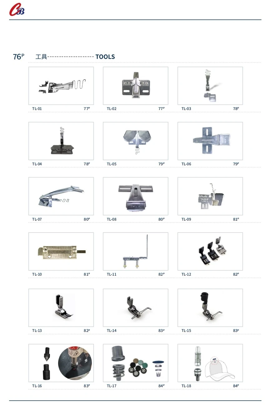 TL-03 Covered backside hole edge folder wrapped rear curved edge of folder fixture folder sew tool for clothing