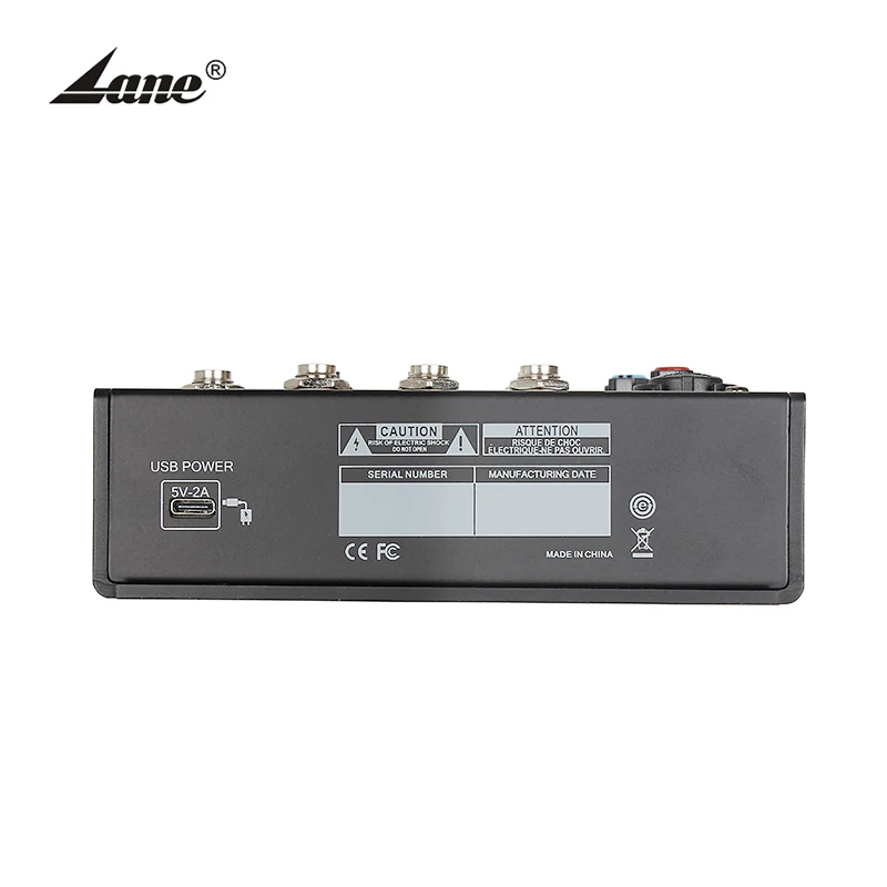 LANE TG502 профессиональный аудио dj микшер звуковой системы контроллер с эффектами