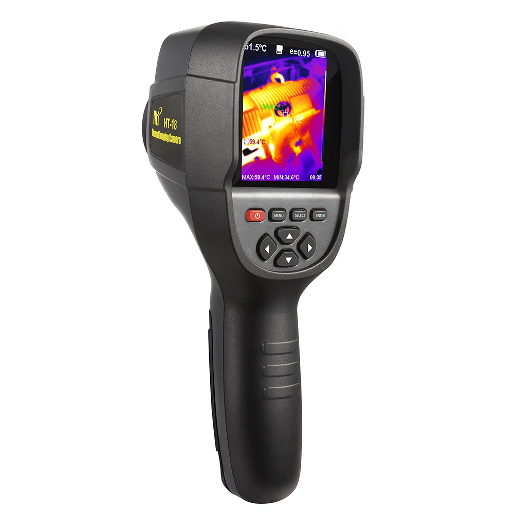 High Quality Intelligent Infrared Digital IR Thermal Imaging Camera HT-19  Human Portable Handheld Imager for Industry