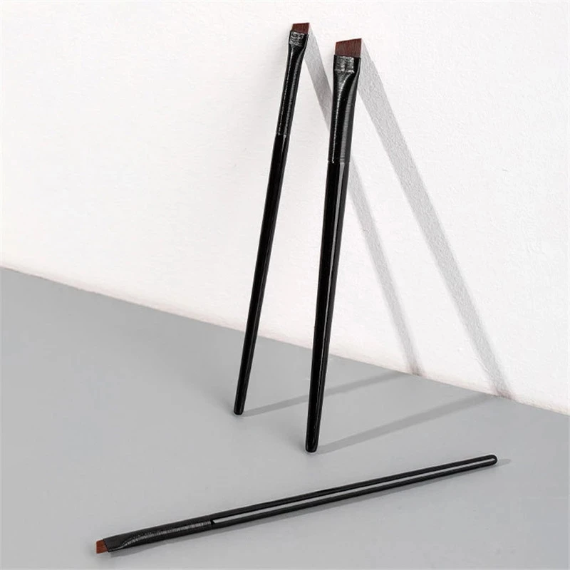 Wholesale knife blade makeup brush 101 eyebrow brush 102 eyeliner brush drawing tube beauty tools one drop