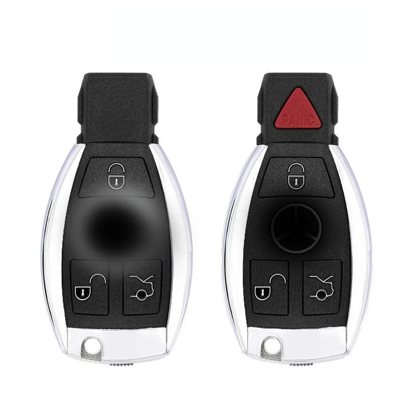 High Quality 3 Buttons Remote Control Smart Car Key Shell Case For Benz BGA NEC Auto Key vehicle keys