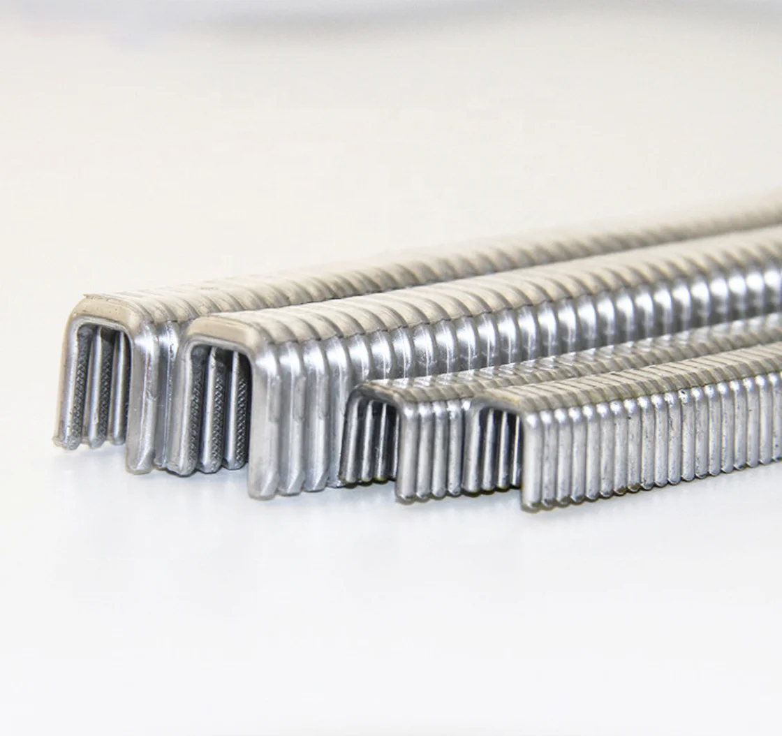 Ham Beef Steak Mutton Meat Rolls Use Aluminum U-shaped Clips U810 Packaging Clips for Pneumatic Clipper Machine