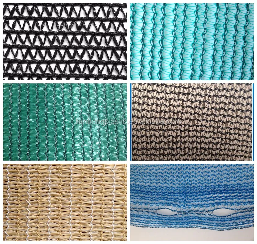 Plant Nursery Hdpe Agriculture Shade Net  Fence Privacy Flat Wire Customized Sunblock Net Orange Building Construction Shade Net