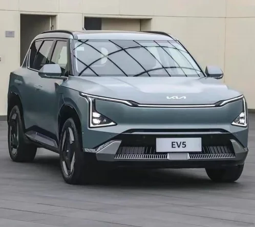 Недавно выпущенный kia ev 5 чистый электрический внедорожник 218 лошадиных сил передний привод с литиевой батареей взрослый Новый энергетический автомобиль