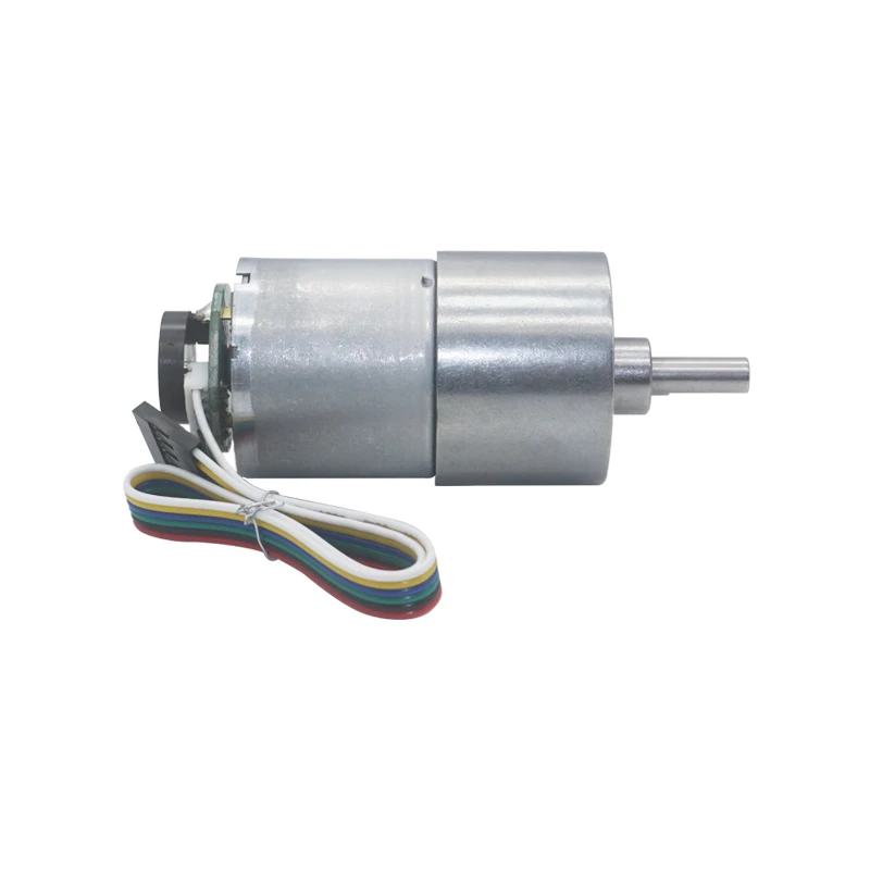 12V 24VDC 7-1600RPM large Torque Eccentric Shaft Gear Motor With Encoder 25mm 12v dc high torque worm gear motor brushless