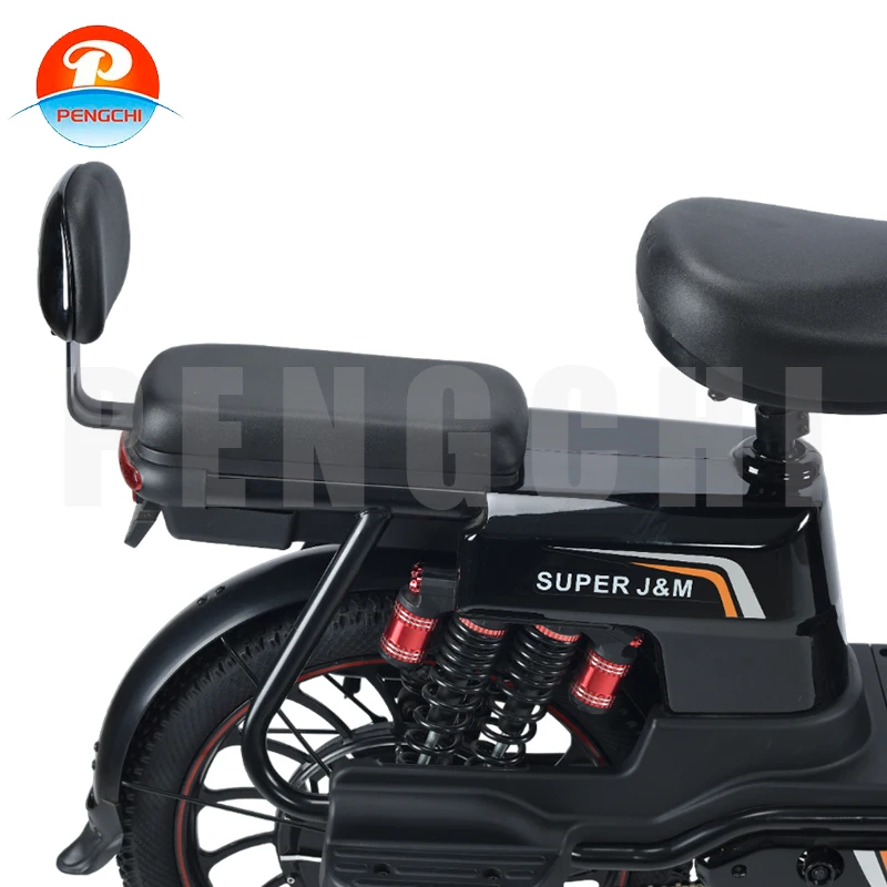 Chinese high-quality electric bicycle 20 inches 500W brushless dual drive 48V/60V battery 12A/20A with basket
