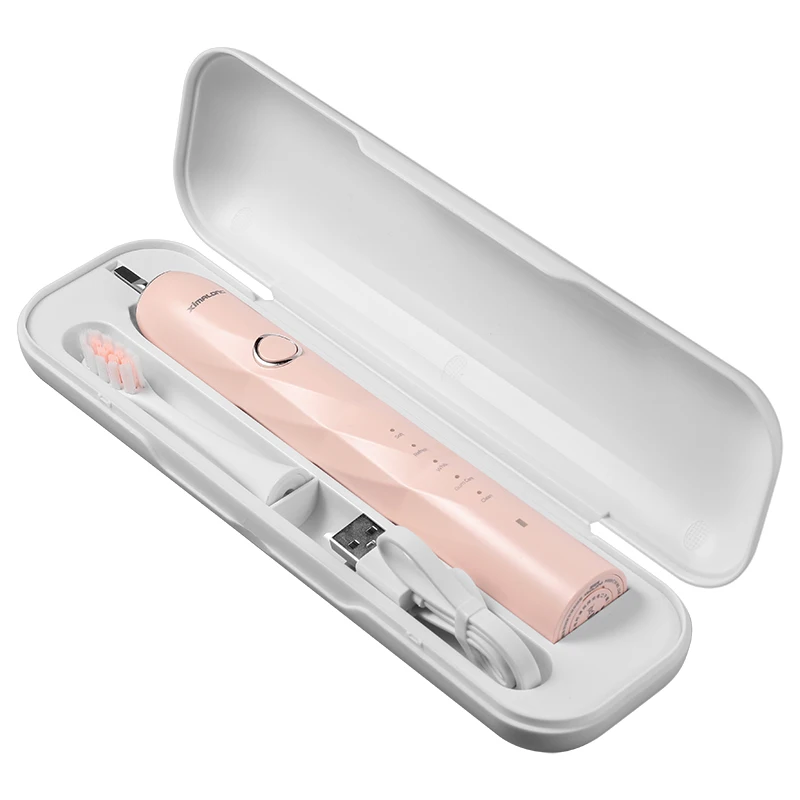 Girls Boys Student Adult T Electric Toothbrush Multifunctional Smart Sonic Vibrating Electric Toothbrush Dental Cleaner