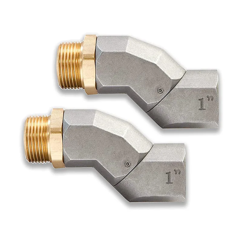 3/4 Inch Fuel Hose Swivel 360 Rotating Connector for Fuel Nozzle Multi Plane Fuel Plane Swivel