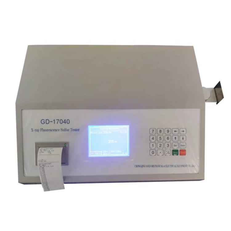 X Ray Fluorescence Sulfur  Petroleum Analyzer for Measure to Determine Sulfur Content Instrument