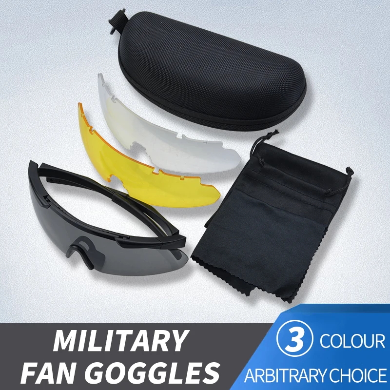 Anlorr OEM Shooting goggles hunt glasses outdoor goggles grade men cs tactical glasses