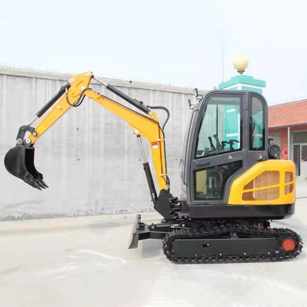 High quality 2024 best mini excavator with ac chinese tiny excavators auction 3 ton diesel engine a mini excavator prices
