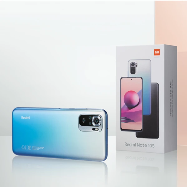  Смартфон Xiaomi Redmi Note 10S 8 + 128 ГБ 6 43 дюйма 64 мп 5000