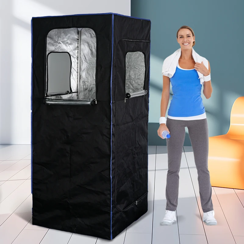 Wet Sauna Room SPA Whole Body Steam Sauna Tent 1 Person Wet Steam Home Use Portable Full Body Sauna Box