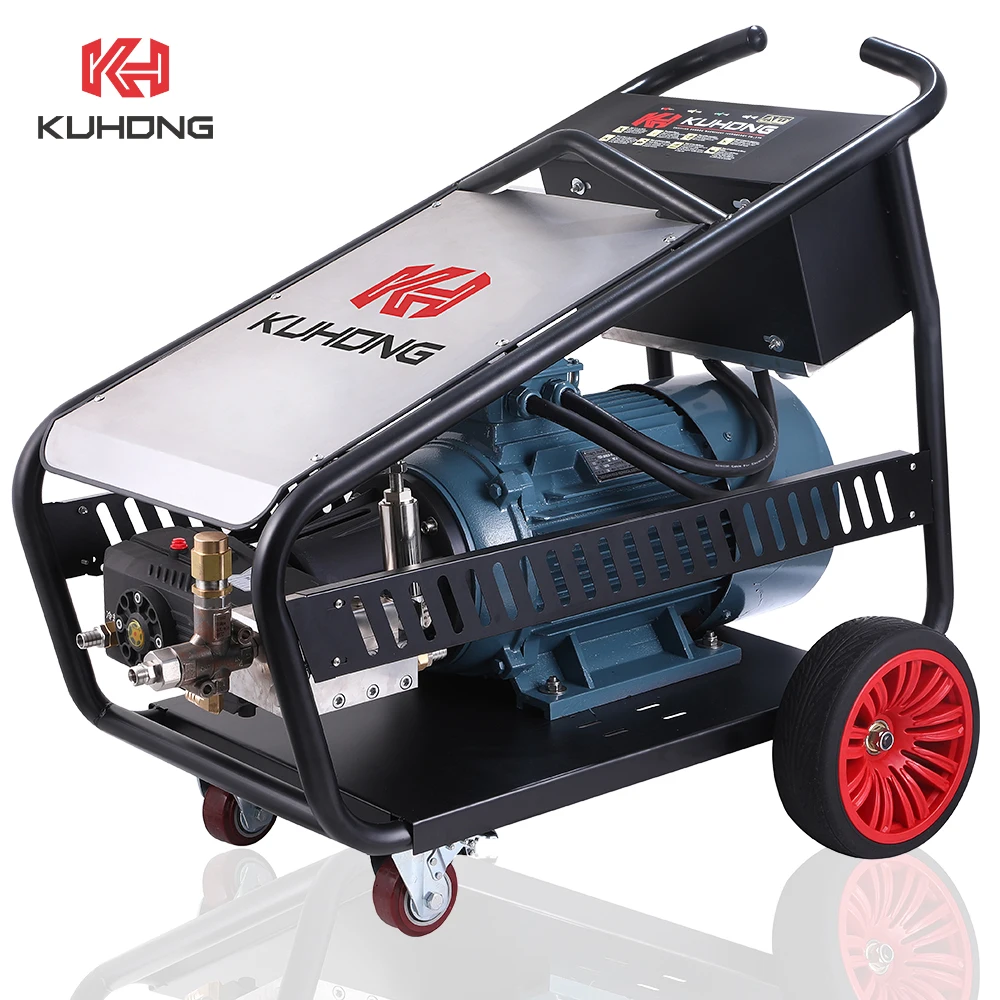 Kuhong 350Bar 5075psi 21LPM 15KW High Pressure Industrial Pressure Washer