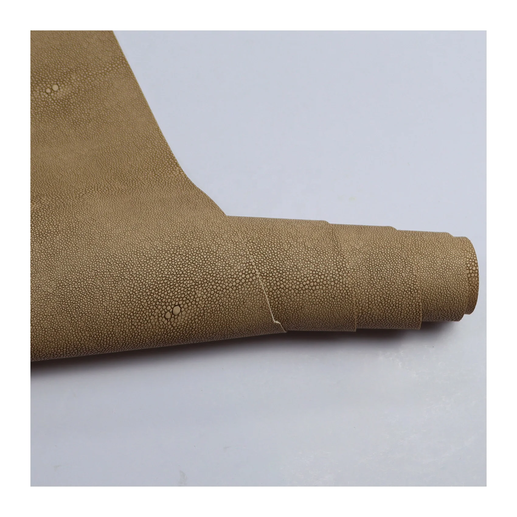 Manta Ray Devil fish Skin PVC Leather fabric Waterproof Artificial faux leather for Sofa Furniture Decor upholstery Car Interior