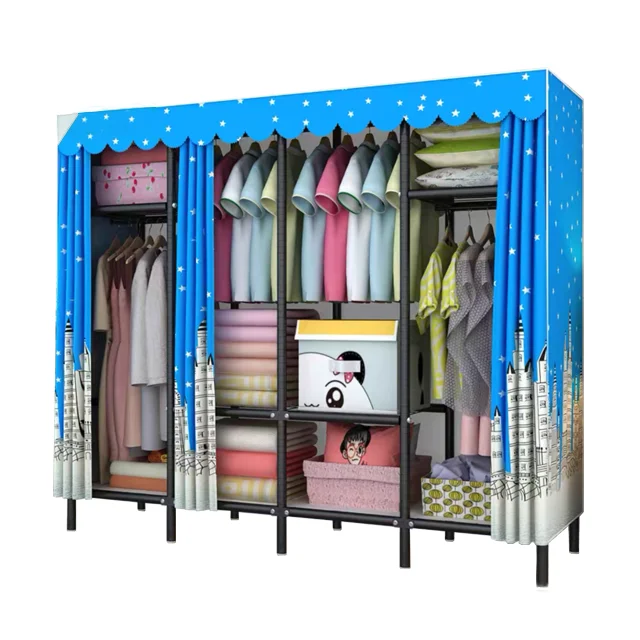 
Easy Installation Customization Cloth Organizer Wardrobe Portable 