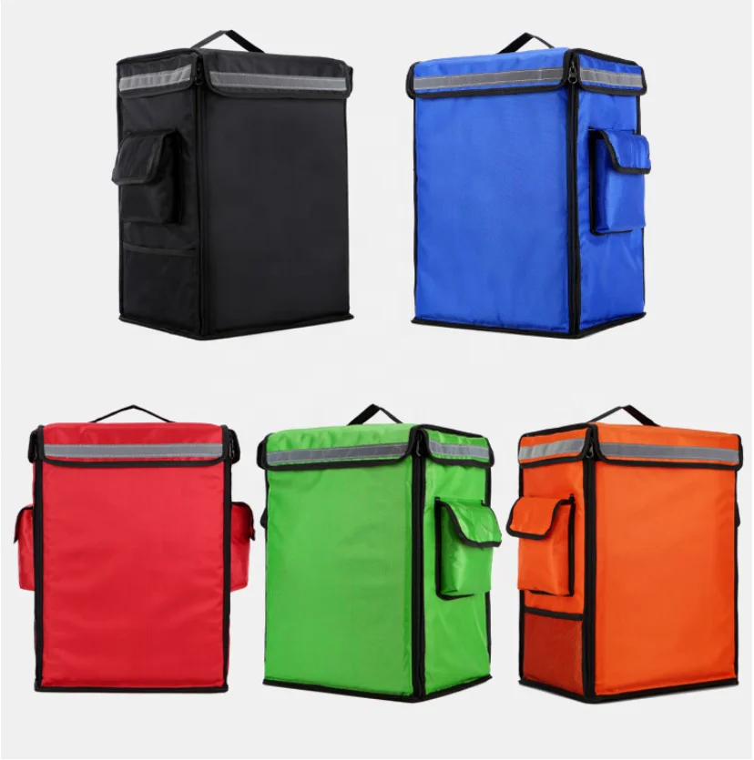 Большой водонепроницаемый терморюкзак для мотоцикла и велосипеда, сумка-холодильник для доставки еды