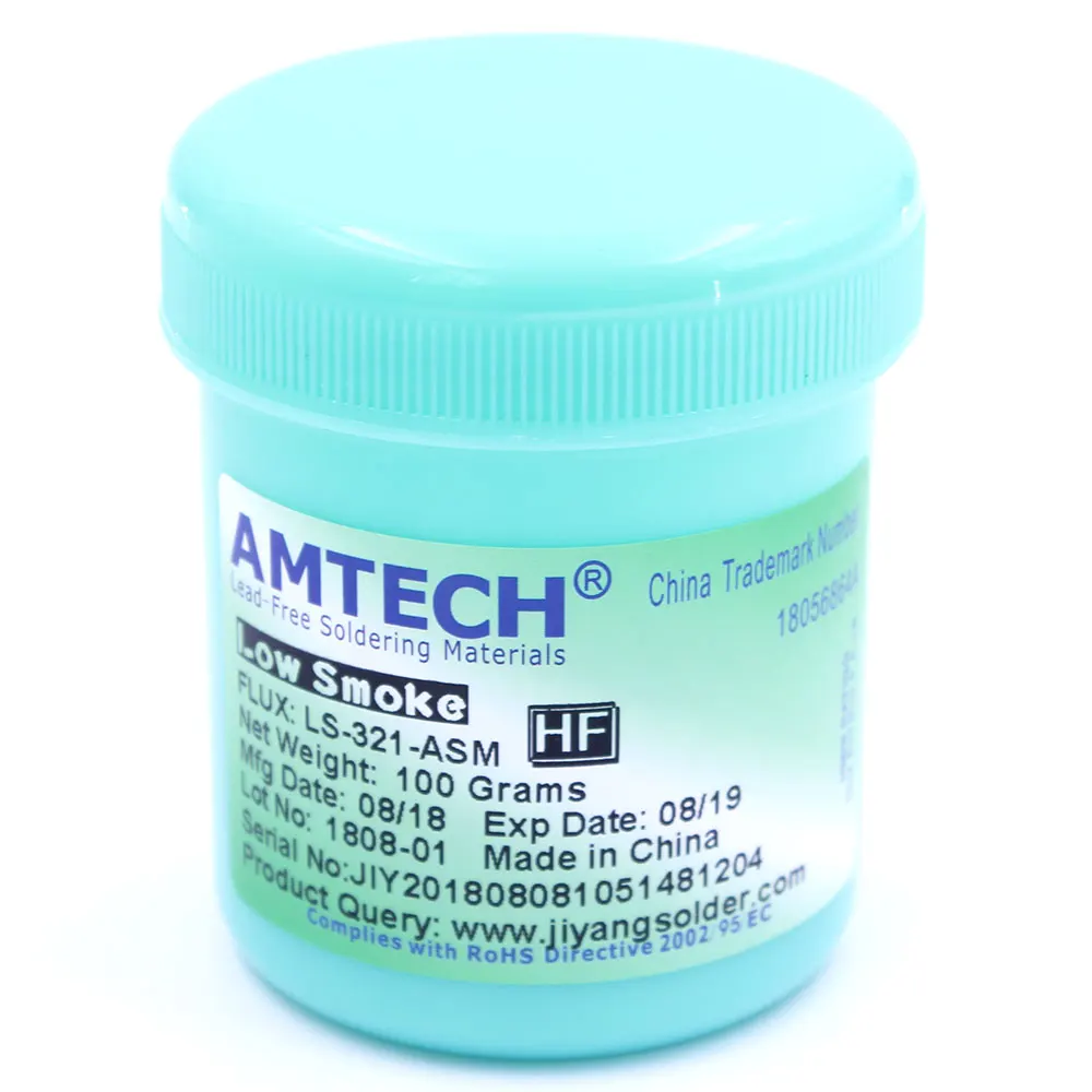 Soldering Paste 100% Original LS-321-ASM 100g Low Smoke Solder Flux For SMT BGA Reballing Welding Rework Repair Tools
