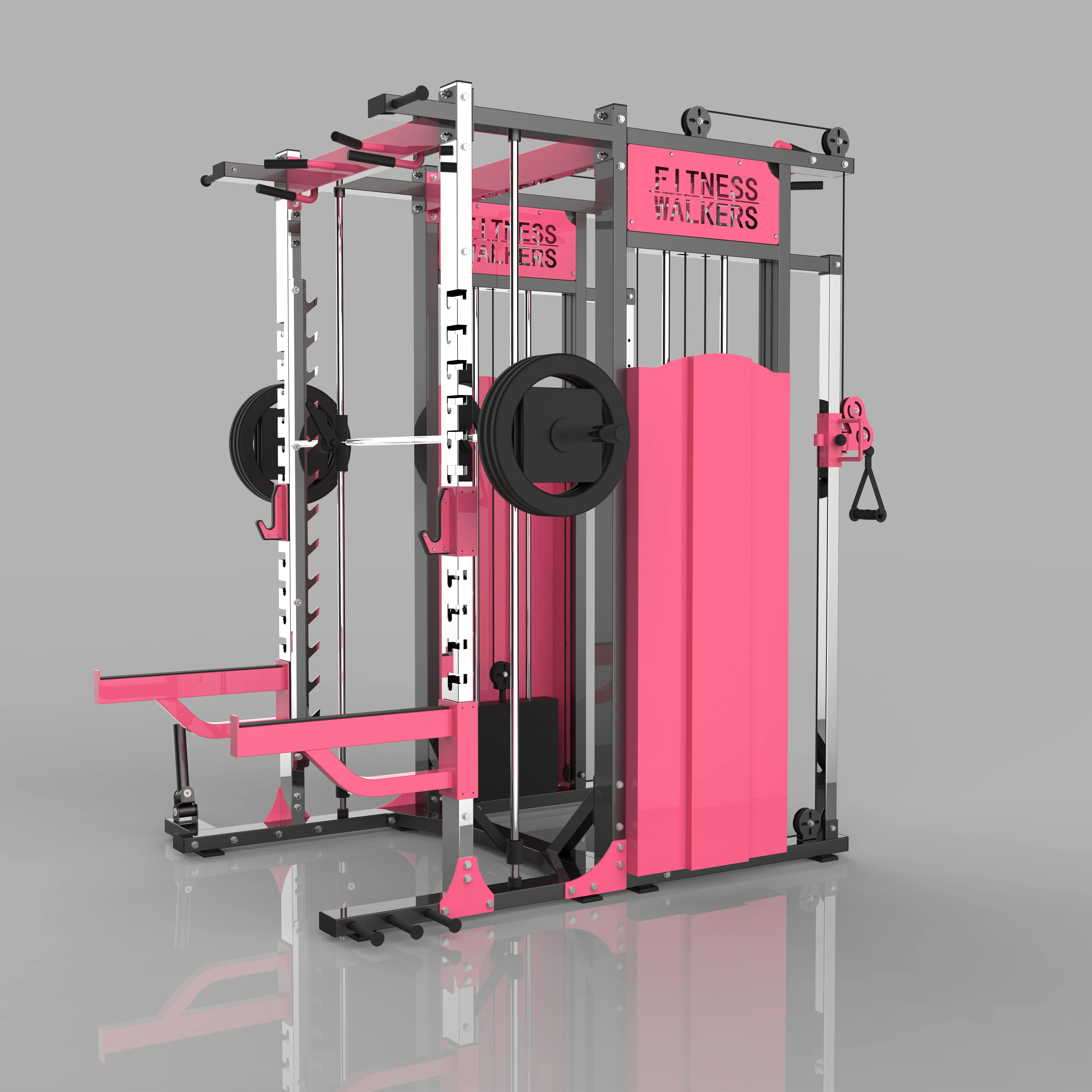 Commercial Orbital Power Rack Steel Strength Training Machine for Bodybuilding Gym Equipment for Fitness Enthusiasts