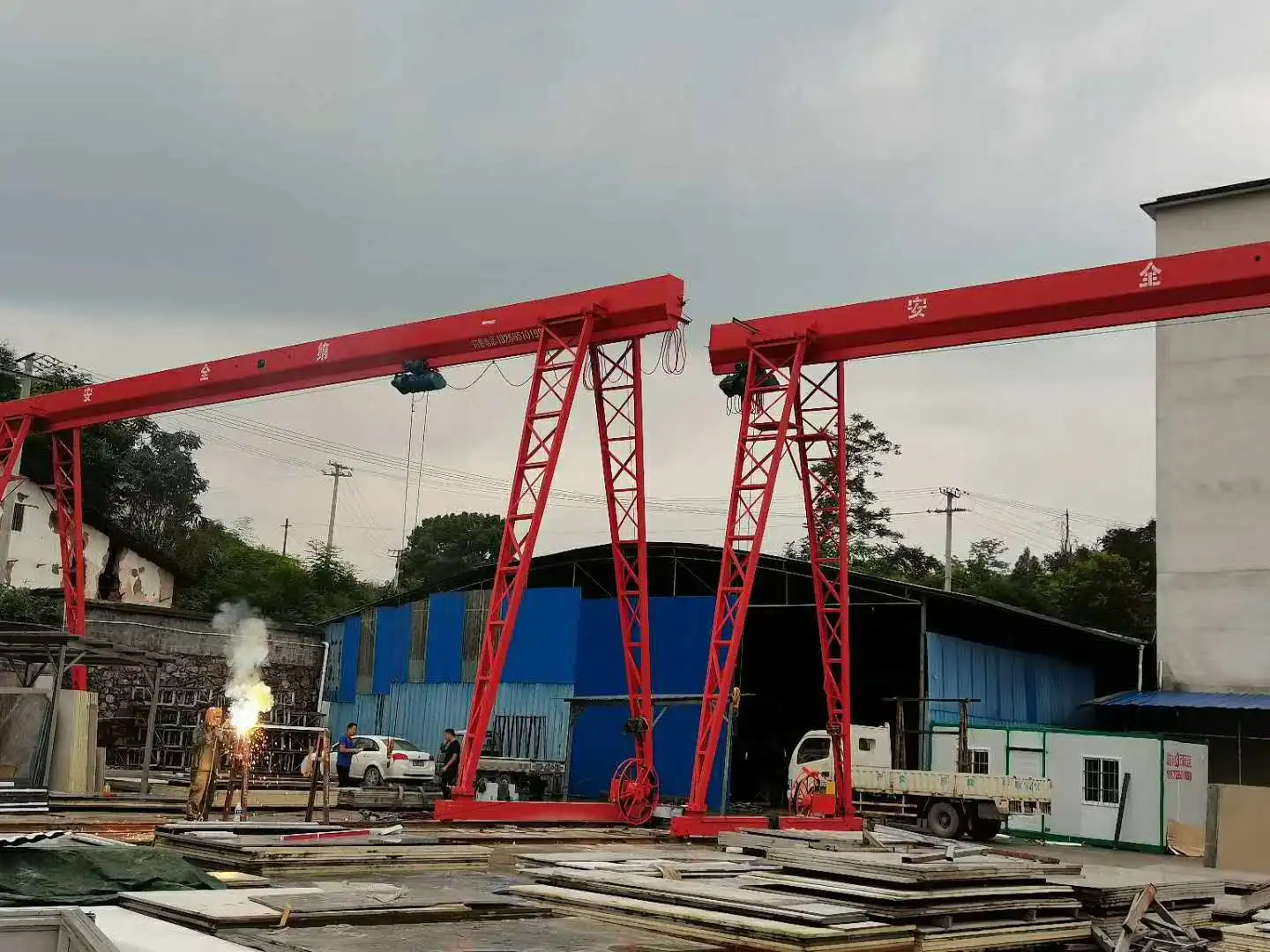 SZMC Brand  Customized Design 10ton 16ton 20ton 25ton 30ton 40ton 50ton Gantry Crane