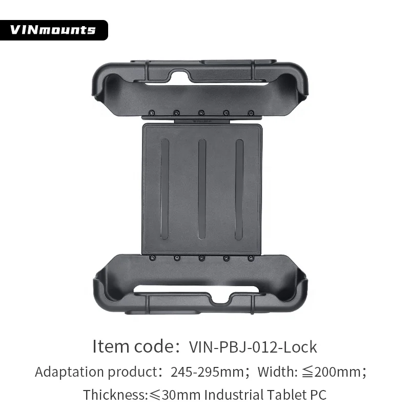 Anti-Theft Tablet Security Stand Table Mount Desktop Tablet Case Holder with Lock for Panasonic FZ-G2 tablet pc