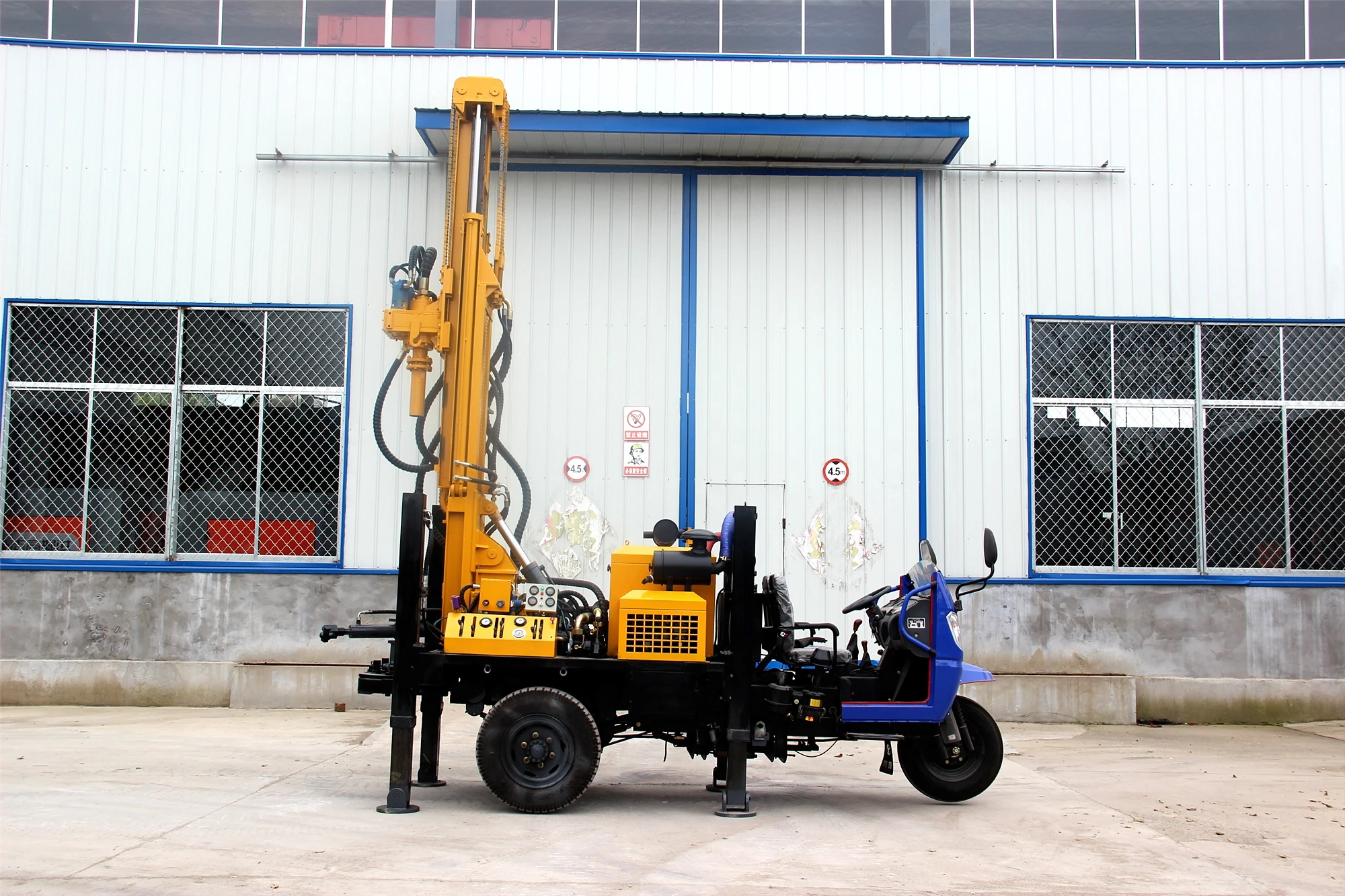Truck mounted water bore well drilling machine Cheap price air compressor water well drilling rig machine for sale
