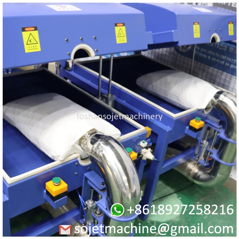 Automatic pillow making machine for vacuum filling pillows home textile product machinery production line for all fiber types