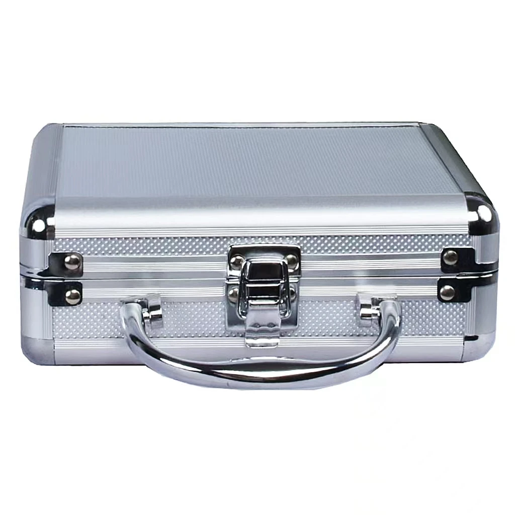 Алюминиевый ящик для инструментов игрушечный пистолет маленький чемодан садовый многофункциональный алюминиевый