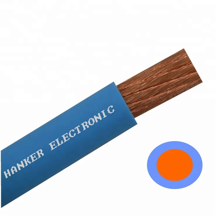 1/0 AWG Ga gauge soft flexible PVC Jacket Bare tinned Copper OFC CCA T Car Battery wire Power Cable