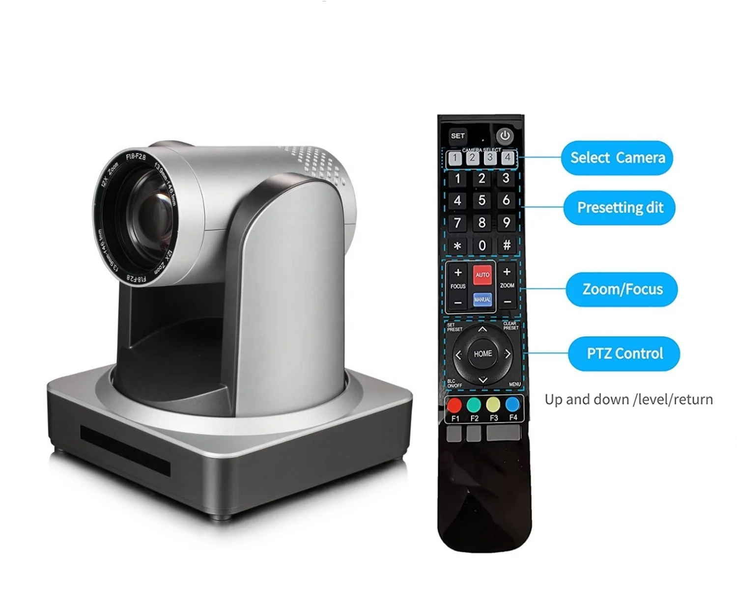 Hot sales conference system PTZ 12X/20X zoom HD-SDI IP broadcast camera 1080P60fps IPTV 4K live streaming camera a libaba