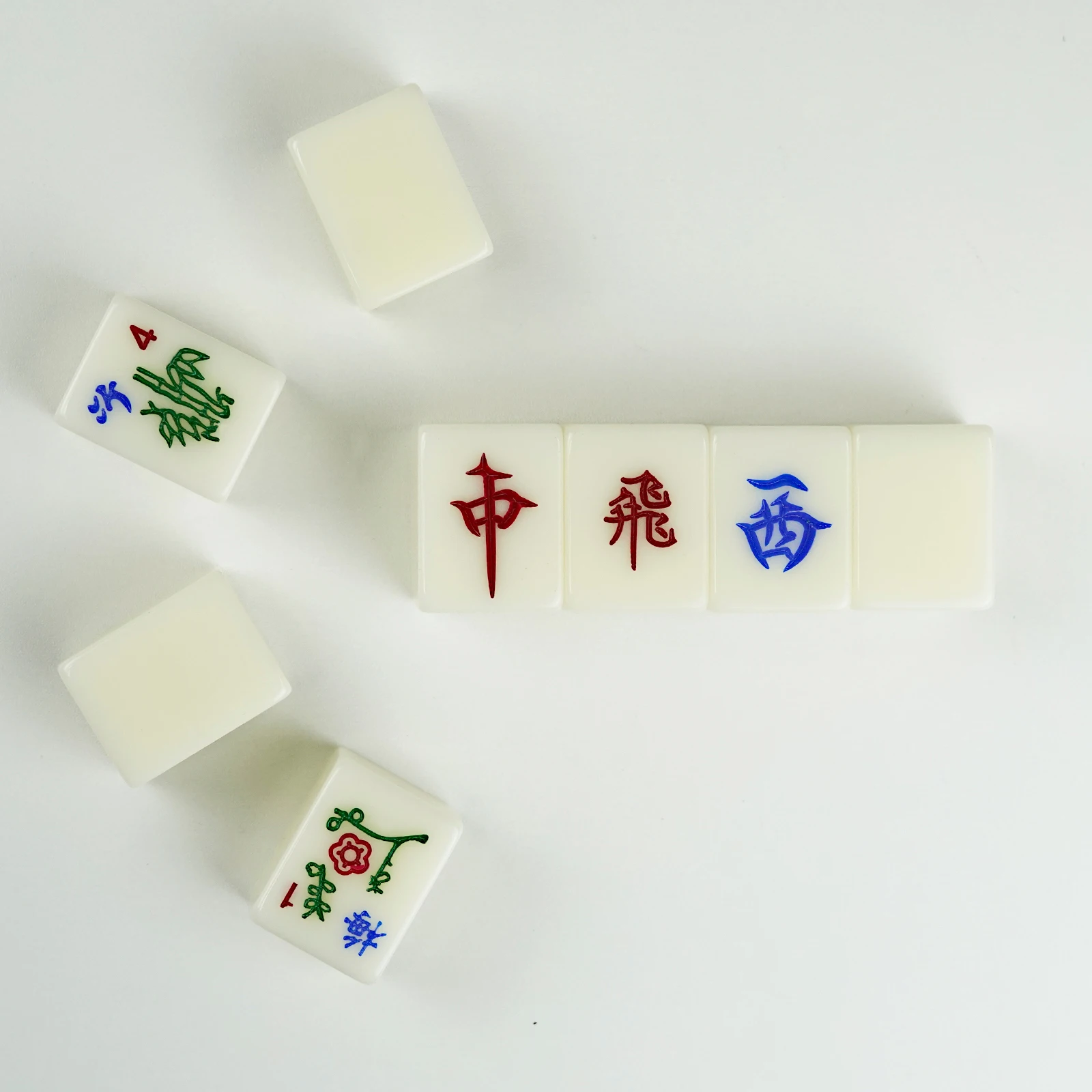high quality Malaysia Style 3 Classic three people Mahjong set acrylic mahjong 88 Tiles MA Mahjiong big size for Entertainment