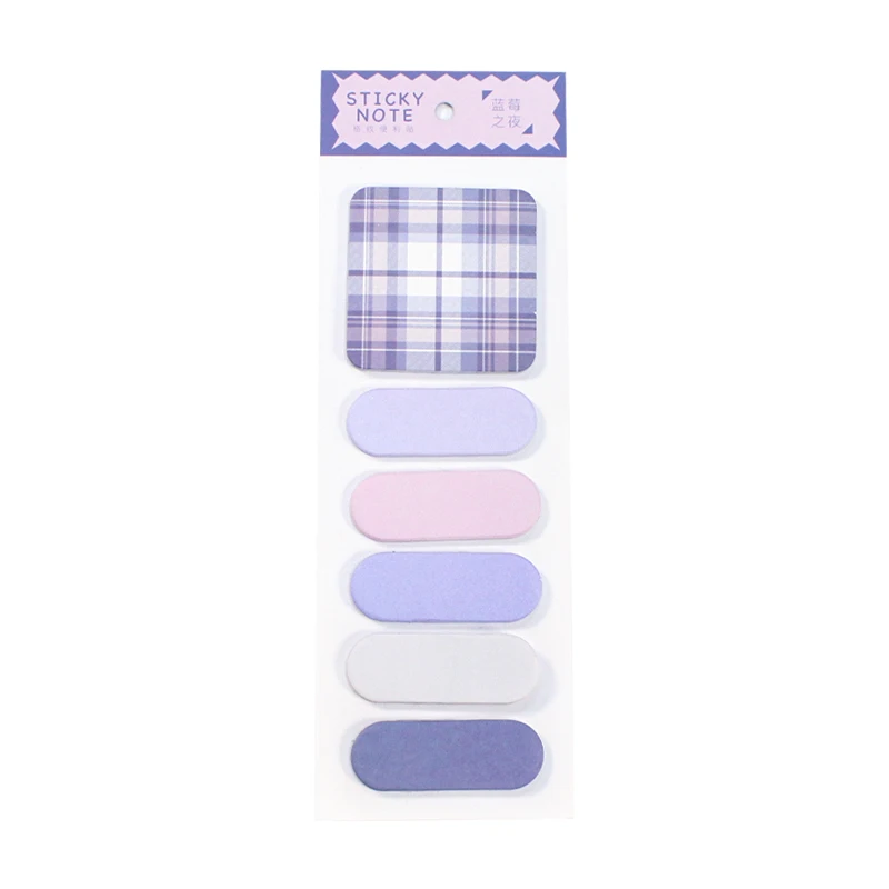 Kawaii Index Tab Office Mini Sticky Notes Stationery Planner Stickers for School Supplies Note Taking Reminder Markers Dividers