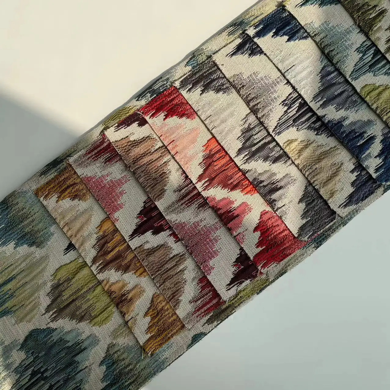 high quality ready made jacquard blackout curtain for living room home decor