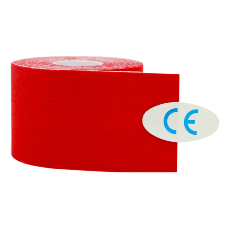 Высококачественная низкая индивидуальная moq дышащая хлопковая спортивная лента для мышц медицинская кинезиологическая лента для болеутоляющих мышц