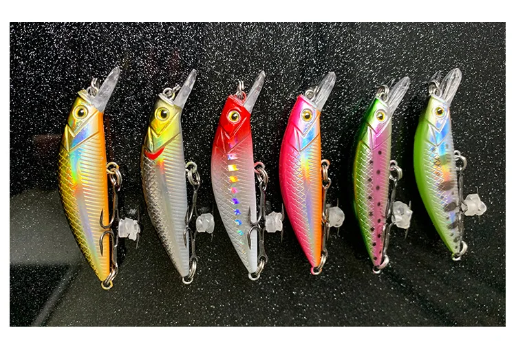 5.5cm 5.5g Long Distance Casting Trembling Sinking Bullet Micro Objects Minnow Blank Body Lure Fake Bait